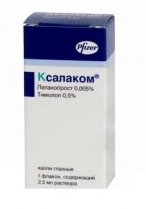 Скидка 37% на глазные капли Ксалаком в интернет-аптеке Фарм39!