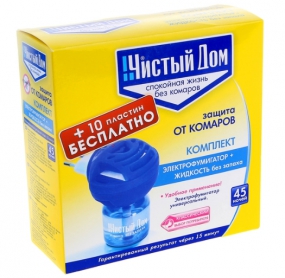 Чистый дом Жидкость от комаров