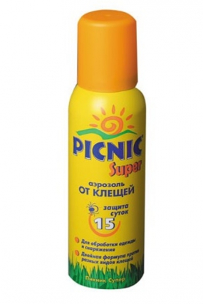 Picnic Super Аэрозоль от клещей