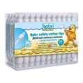 BabyLine Ватные палочки с ограничителем