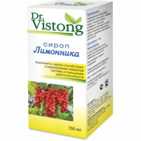 Dr. Vistong сироп Лимонника