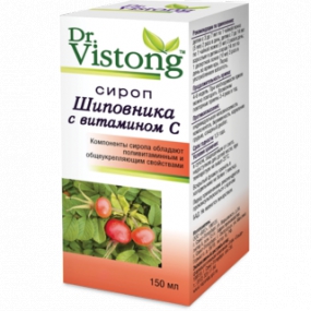 Dr. Vistong сироп Шиповника с витамином С