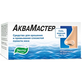 АкваМастер Эвалар морская соль