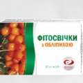 Фитосвечи с облепихой