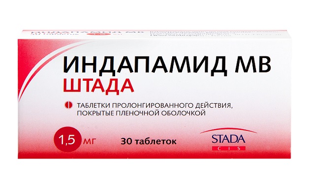 Индапамид МВ Штада цена в аптеках Санкт-Петербург,  - Поиск лекарств