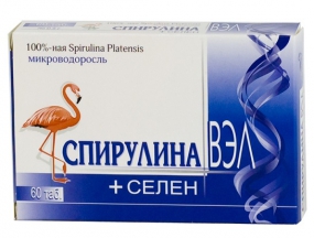 Спирулина ВЭЛ + Селен