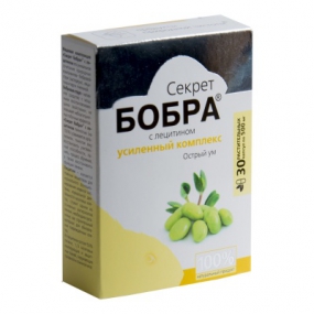 Секрет бобра с лецитином