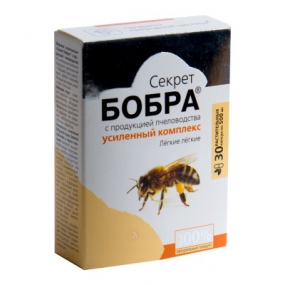 Секрет бобра с продукцией пчеловодства