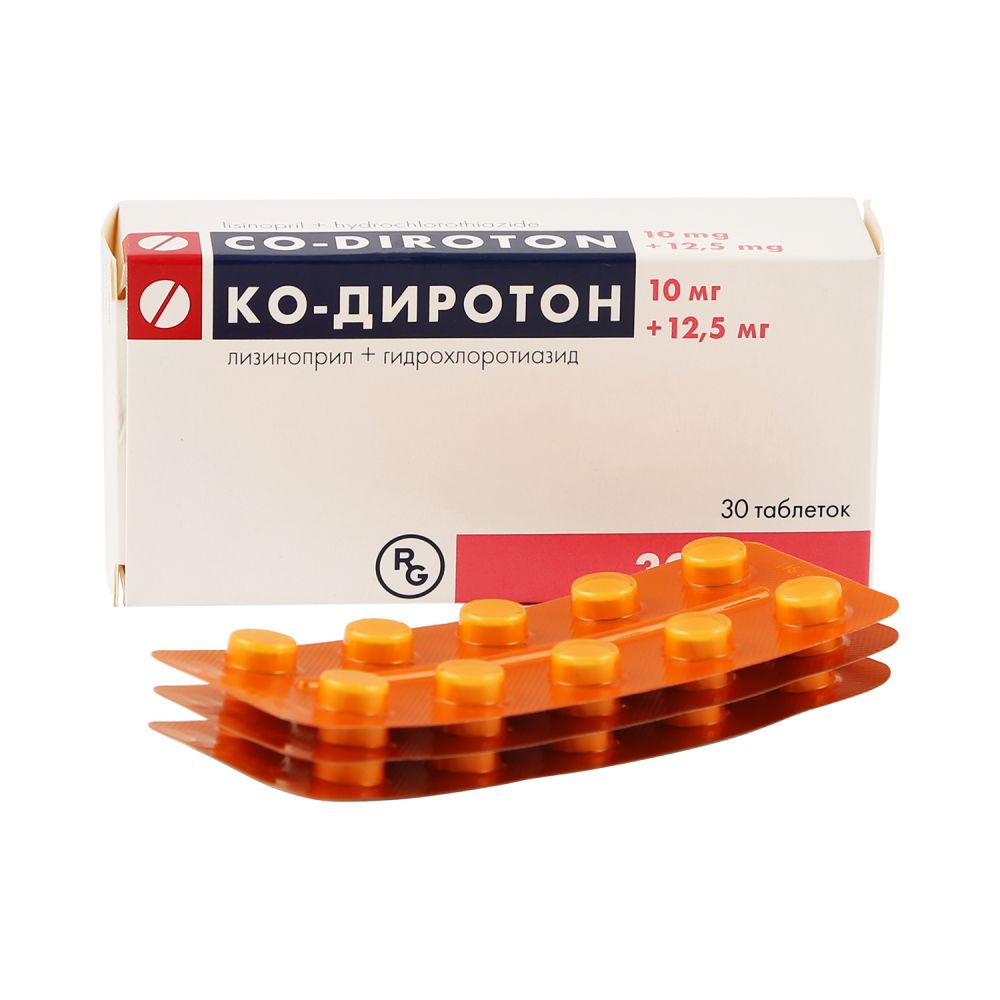 Ко-диротон цена в аптеках Екатеринбург, купить - Поиск лекарств