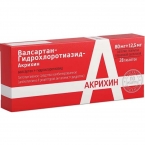 Валсартан-Гидрохлортиазид-Акрихин