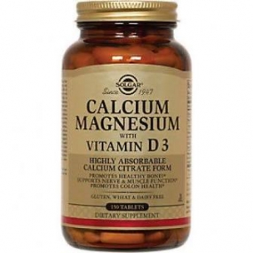 Солгар Кальций-Магний с витамином D3