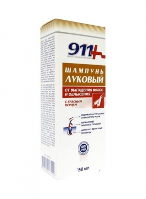 911 Шампунь Луковый