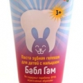 Детская гелевая зубная паста 3+ Бабл Гам 50 мл Страна детства