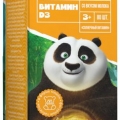 Кунг-Фу Панда таб витамин Д3 жевательный в виде мишек 80 шт 