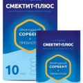 Смектит-Плюс Природный сорбент + Пребиотик, порошок для приема внутрь 10 шт