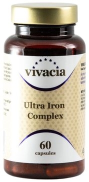 Vivacia Ultra Iron Complex капс 60 шт, Железо, витамины и минералы