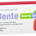 Зубная паста Dr.Dente детская 8+ 50 мл Киви Клубника