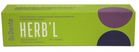 Зубная паста Dr.Dente при кровоточивости десен 130 г Herbl