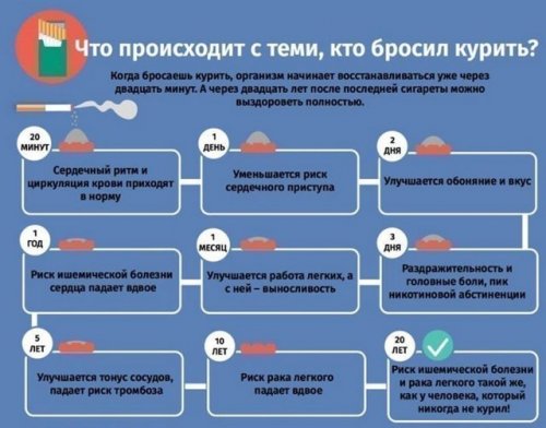 Что происходит, когда вы прекращаете курить