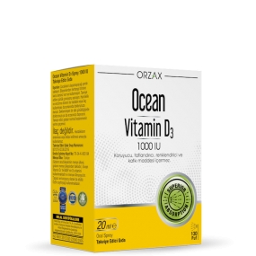 Витамин D3 400 IU на оливковом масле Orzax