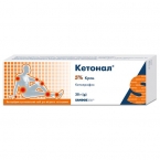 Кетонал крем