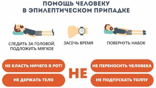Что нельзя делать при эпилептическом приступе