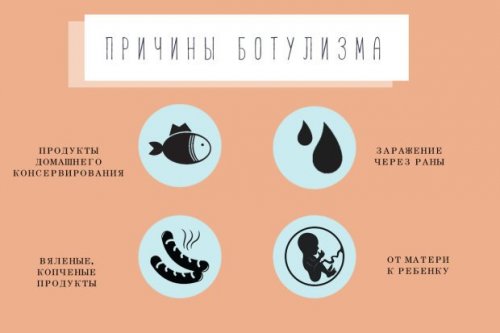 Причины ботулизма