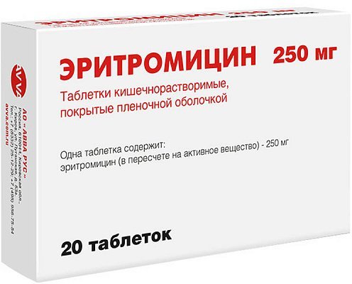 Топ-5 лучших аналогов «Эритромицина»