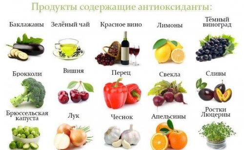 Топ-10 продуктов с антиоксидантами