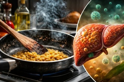 Готовите на антипригарной сковороде – рискуете здоровьем печени