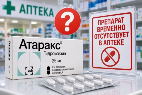 Атаракс исчезает из аптек. Почему препарат трудно купить и когда ожидаются поставки